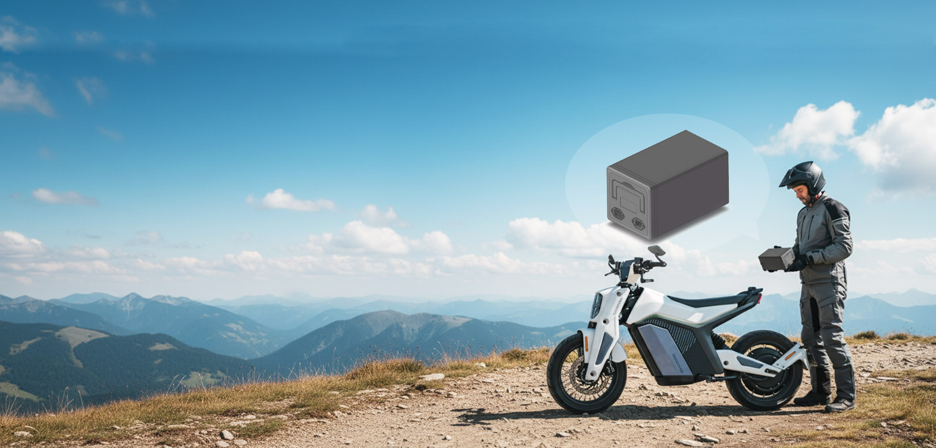 Second-wheel Power Battery